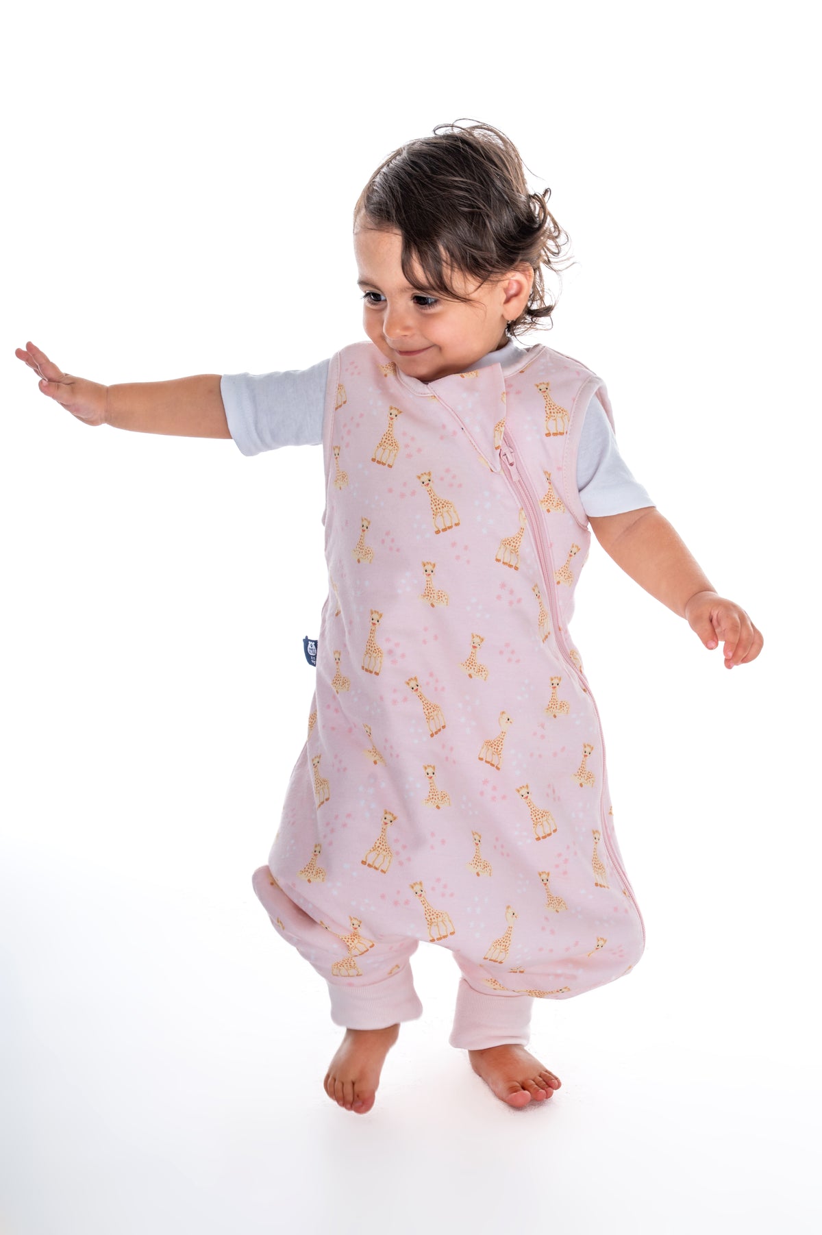 Bliss Jump 2.5 TOG, 18-36 months, Sophie la Girafe/ Stars, Pink, Print