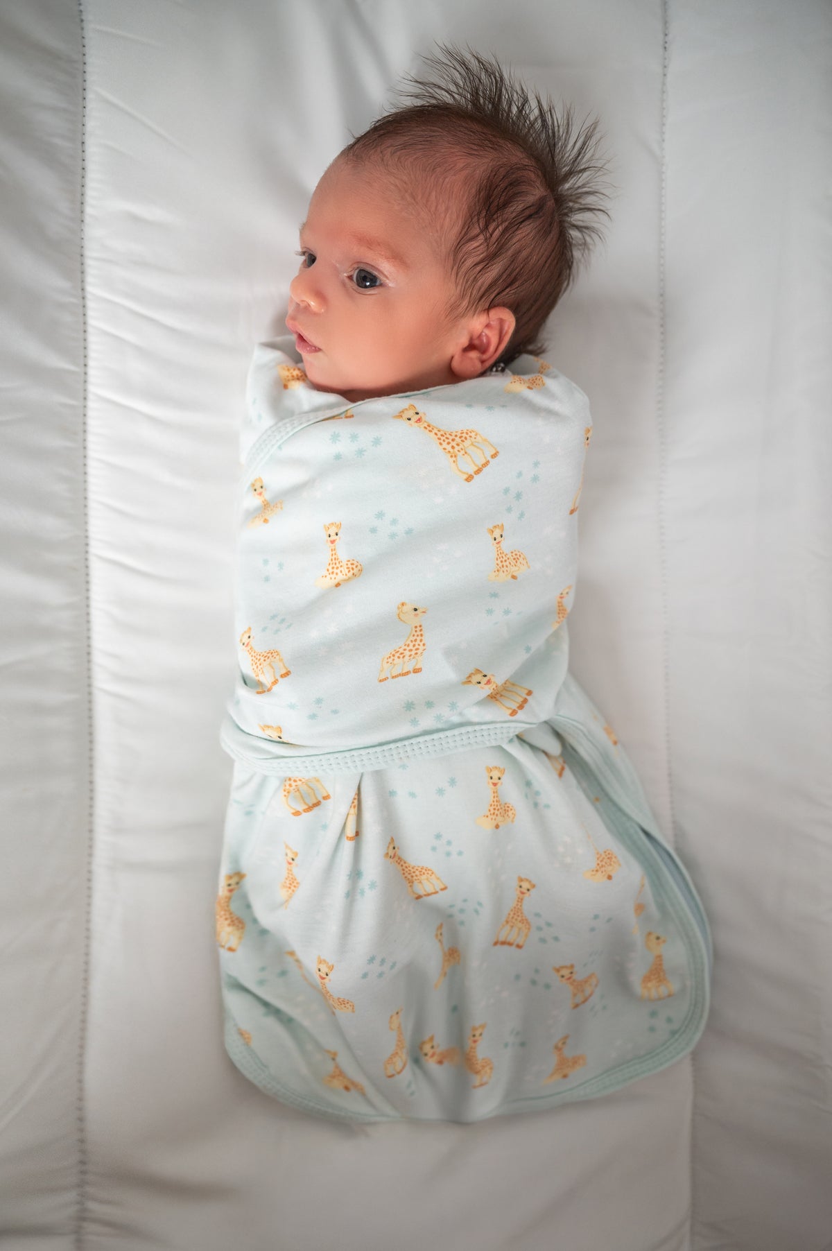 Bliss Snug: Set of 2 Swaddles Sophie la girafe/ Stars, Sky