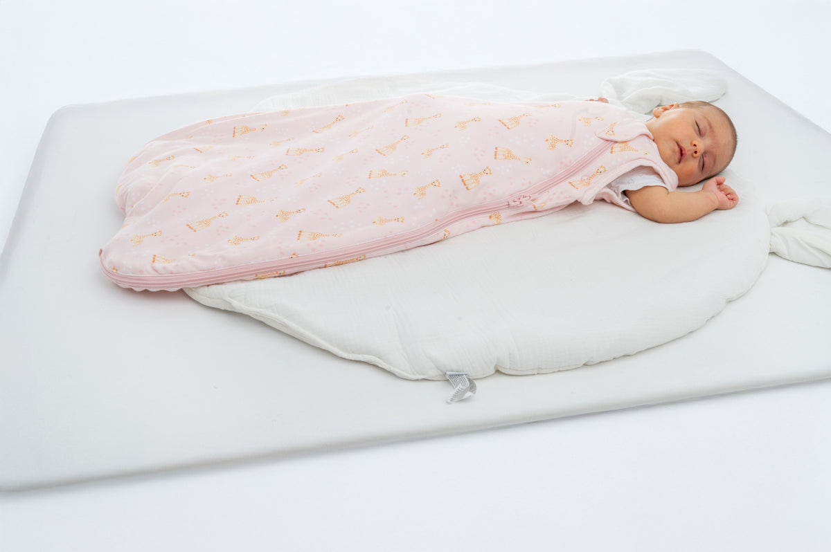 Bliss Sac 1 TOG, 0-6 months, Sophie la Girafe/ Stars, Pink,Print