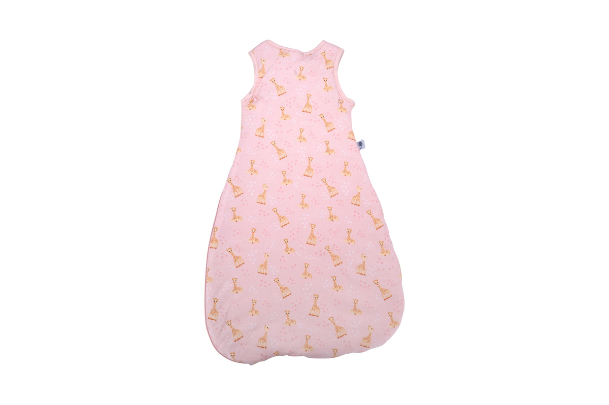 Bliss Sac 1 TOG, 0-6 months, Sophie la Girafe/ Stars, Pink,Print