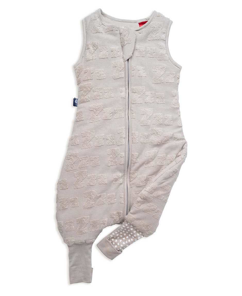 Bliss Jump, Sleeping Bag with Legs, 1 TOG, 3-5 y, Dreamy Zzz, Tufted Grey