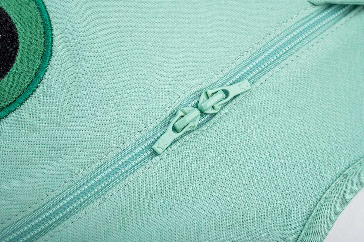Bliss Jump, Sleeping Bag with Legs, 1 TOG, 18-36 months, FROG, Patch MINT