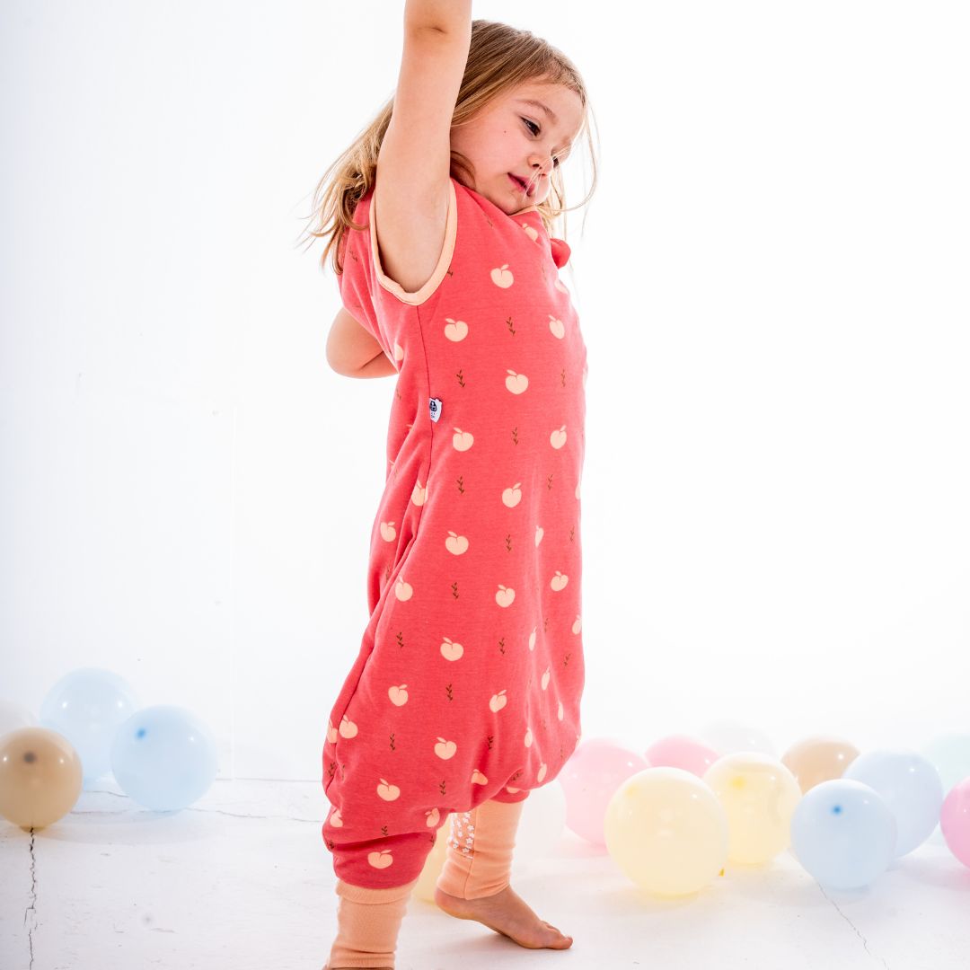 Bliss Jump, Sleeping Bag with Legs, 1 TOG, 6-18 months, Peaches