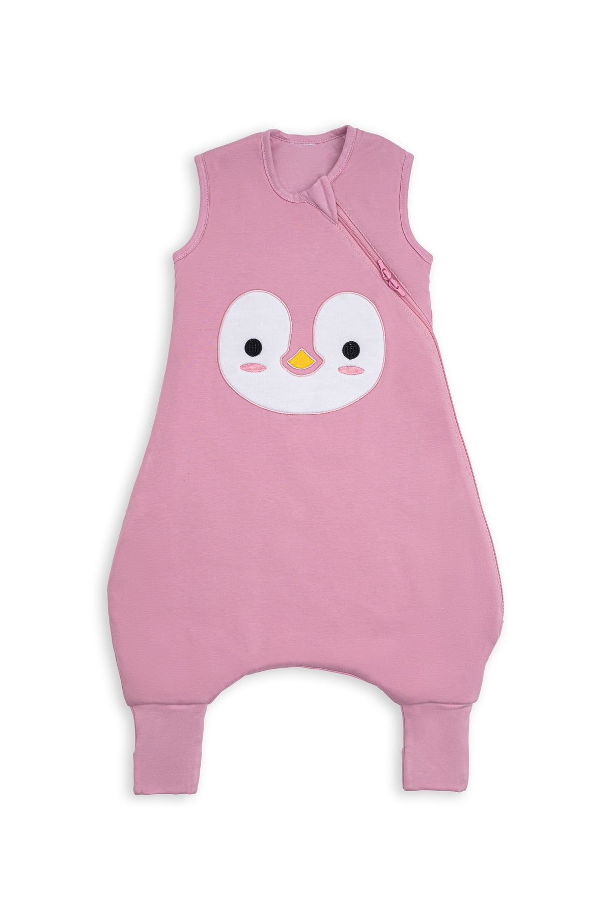 Bliss Jump, Sleeping Bag with Legs, 1 TOG, 18-36 months, Penguin, Patch Pink