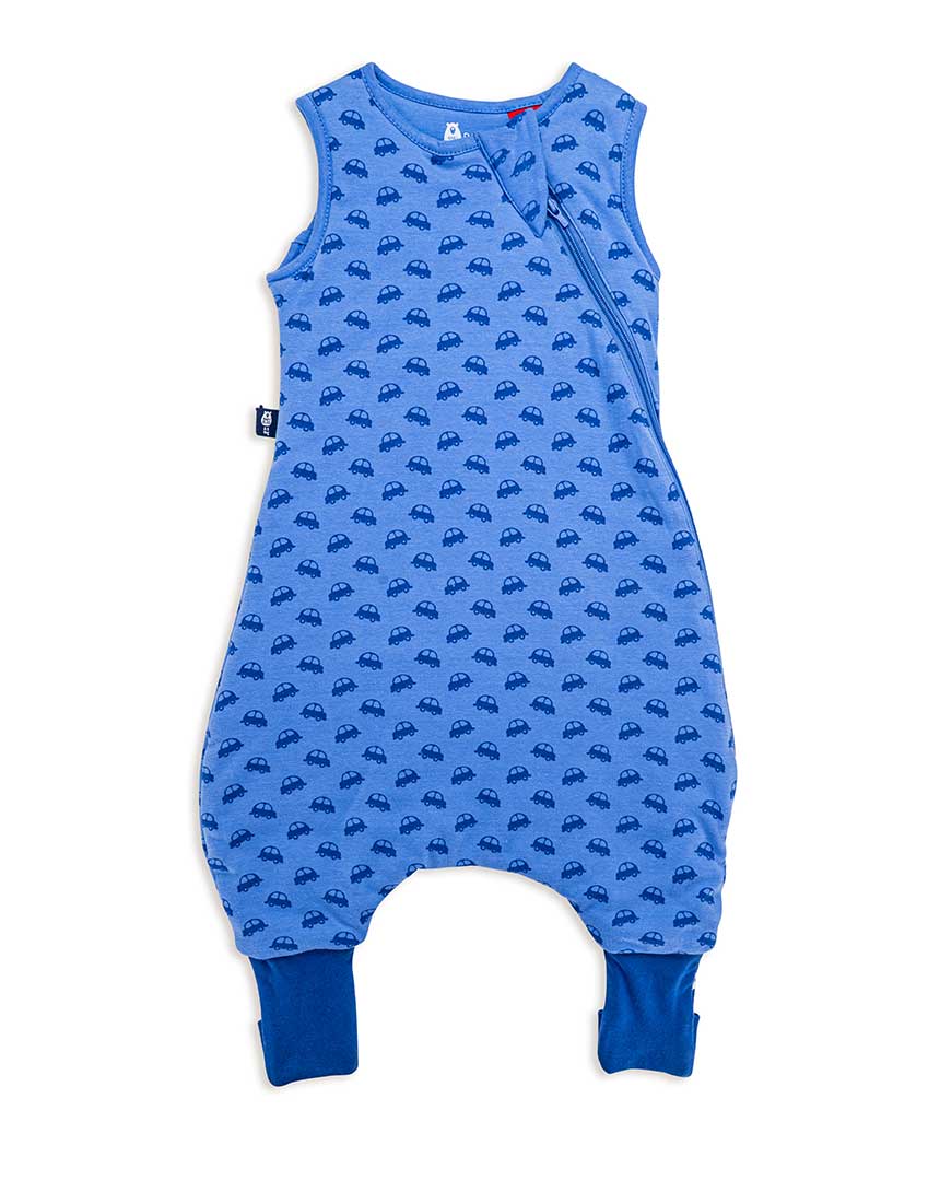 Bliss Jump, Sleeping Bag with Legs, 1 TOG, 18-36 months, VROOM Cars