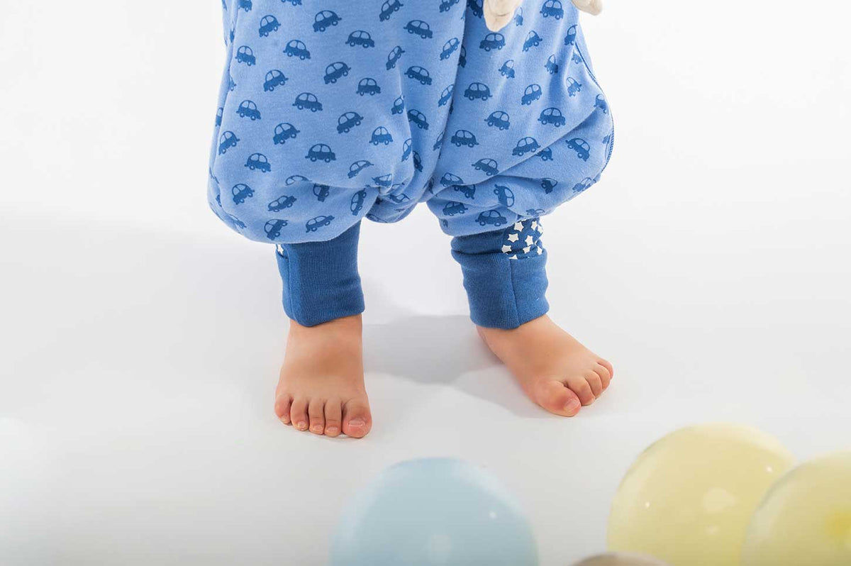 Bliss Jump, Sleeping Bag with Legs, 1 TOG, 18-36 months, VROOM Cars