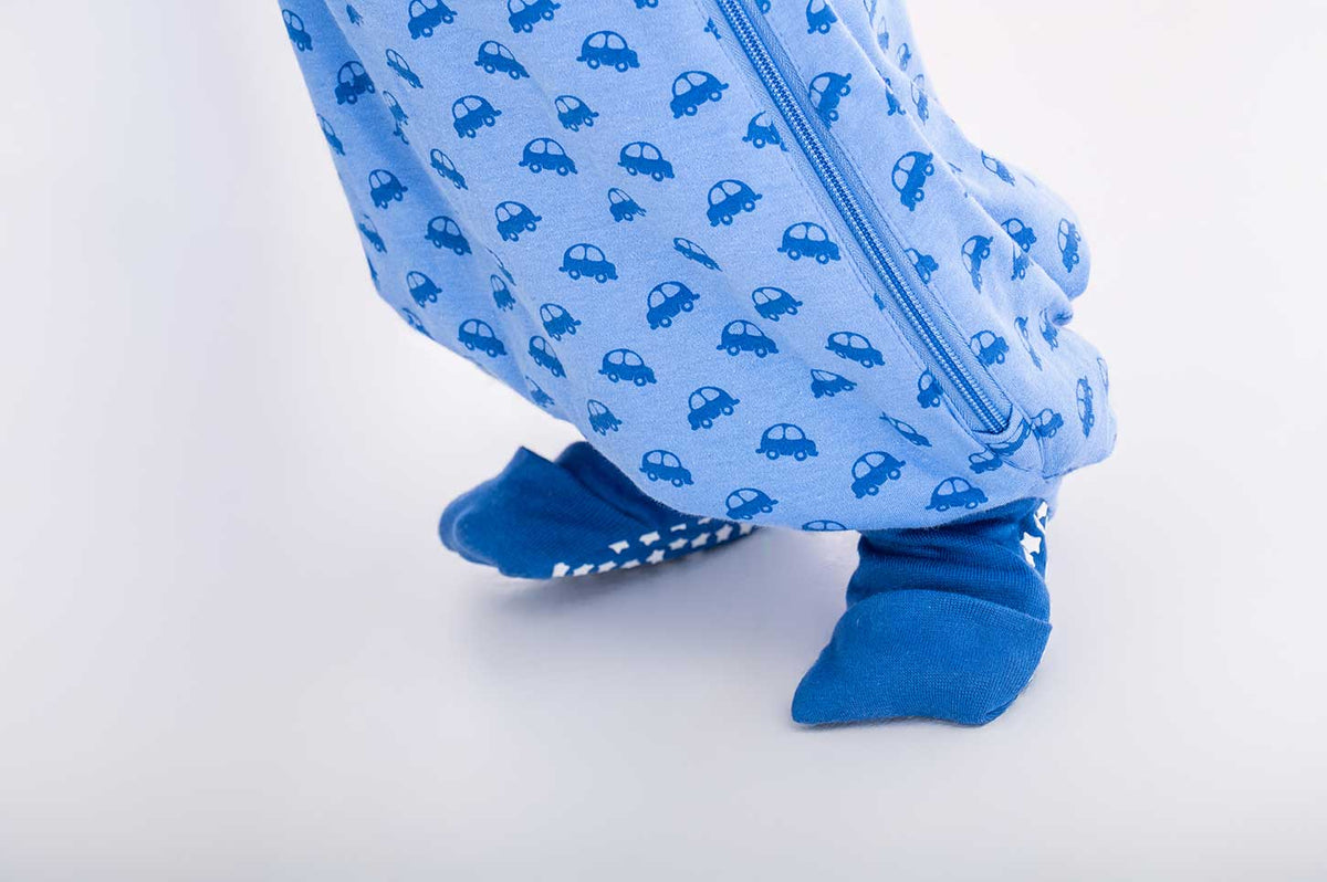 Bliss Jump, Sleeping Bag with Legs, 1 TOG, 18-36 months, VROOM Cars