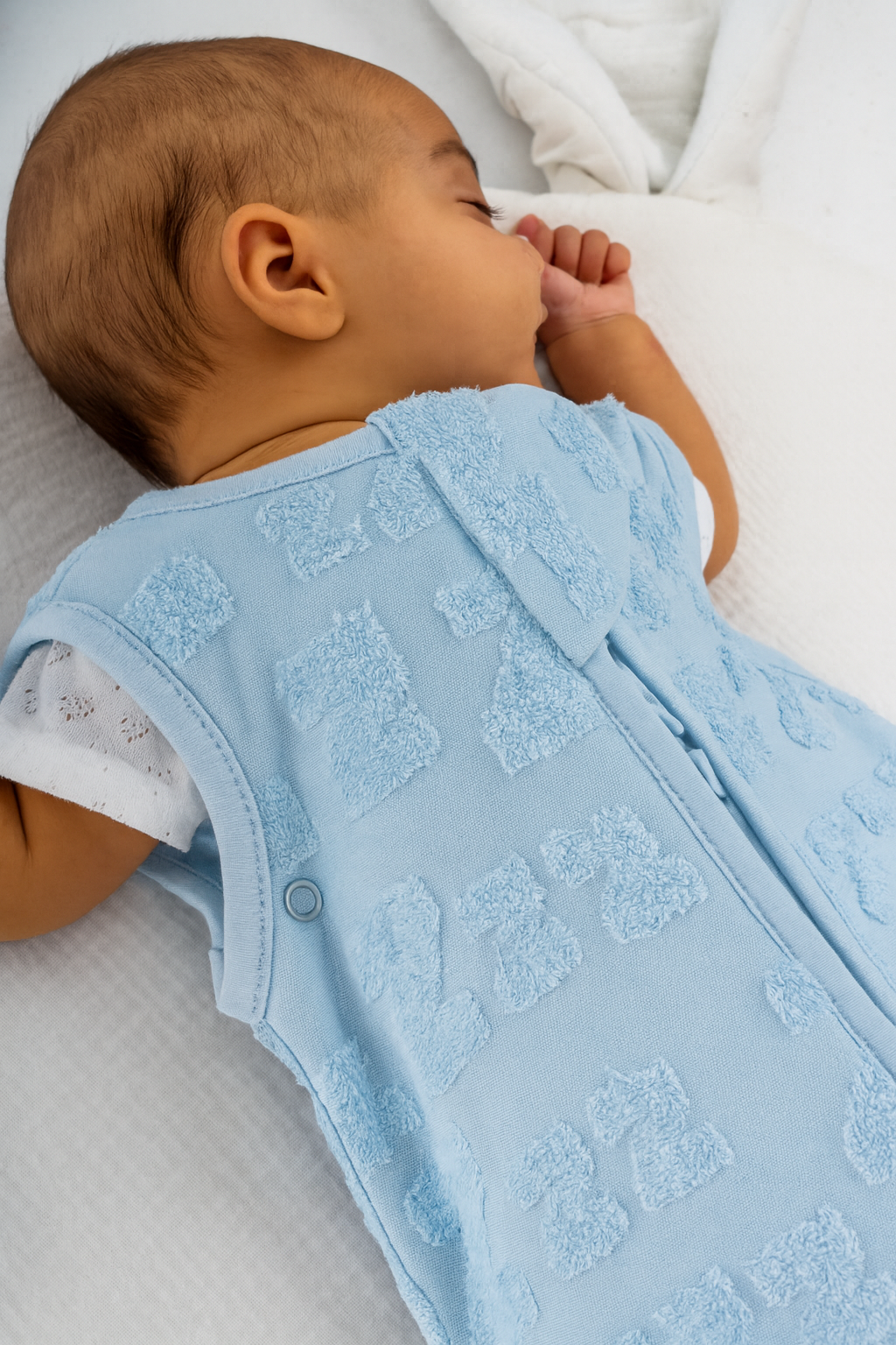 Bliss Sac, Sleeping Bag, 2.5 TOG, 6-18 months, Dreamy Zzz, Tufted Sky