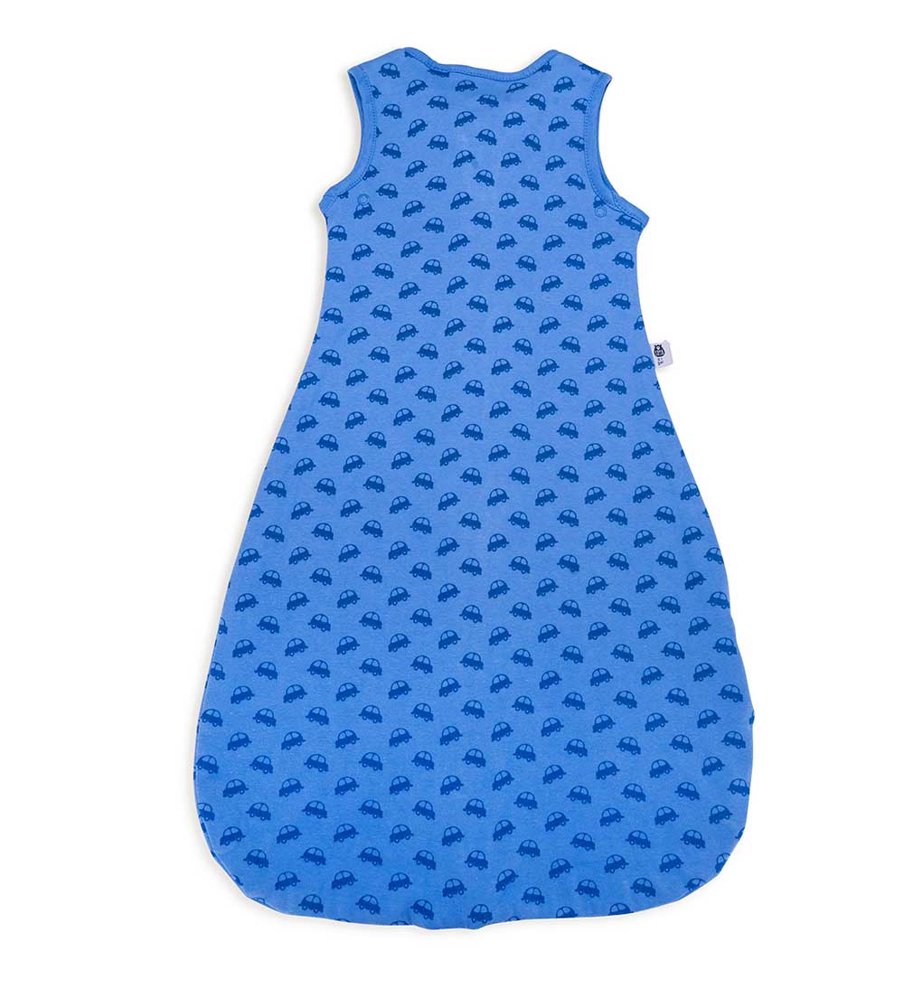 Bliss Sac, Sleeping Bag, 2.5 TOG, 6-18 months, VROOM Cars, Print Petrol