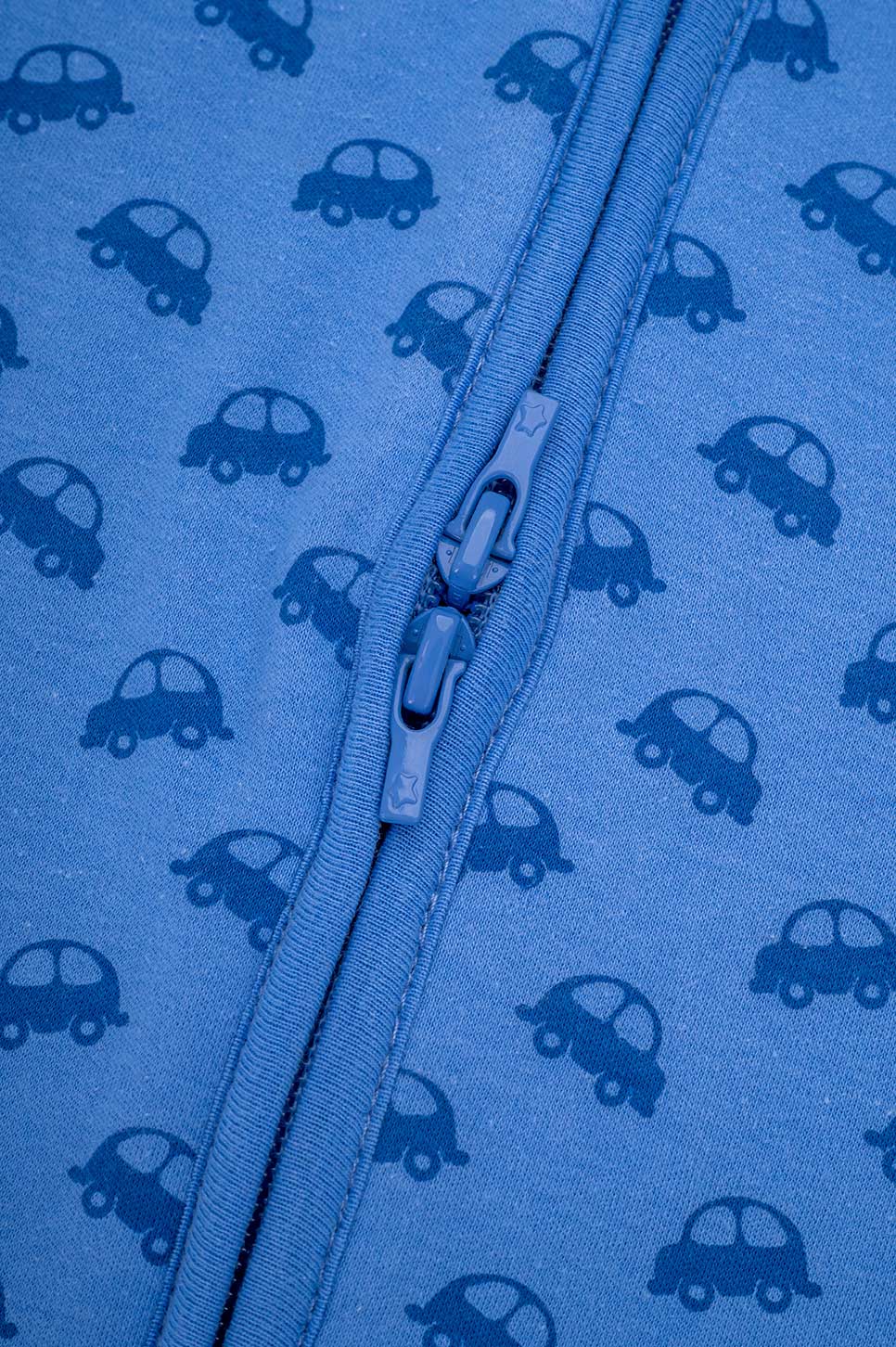 Bliss Sac, Sleeping Bag, 2.5 TOG, 18-36 months, VROOM Cars, Print Petrol